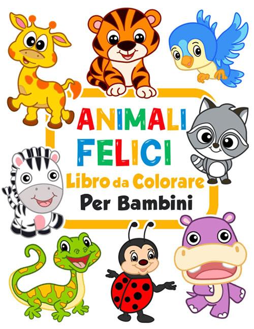Animali da colorare per bambini  Onlinelibri realizza e vende libri online
