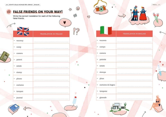 Compiti delle vacanze per i grandi - English: Ripassa, impara e divertiti - immagine 5
