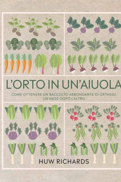 L'orto in un'aiuola. Come ottenere un raccolto abbondante di ortaggi, un mese dopo l'altro. Ediz. a colori