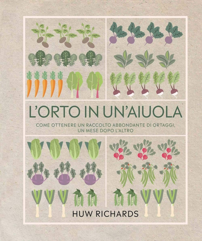 L'orto in un'aiuola. Come ottenere un raccolto abbondante di ortaggi, un mese dopo l'altro. Ediz. a colori
