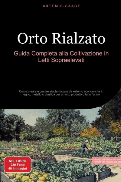Orto Rialzato: Guida Completa alla Coltivazione in Letti Sopraelevati: Come creare e gestire aiuole rialzate da esterno economiche in legno, metallo o plastica per un orto produttivo tutto l'anno